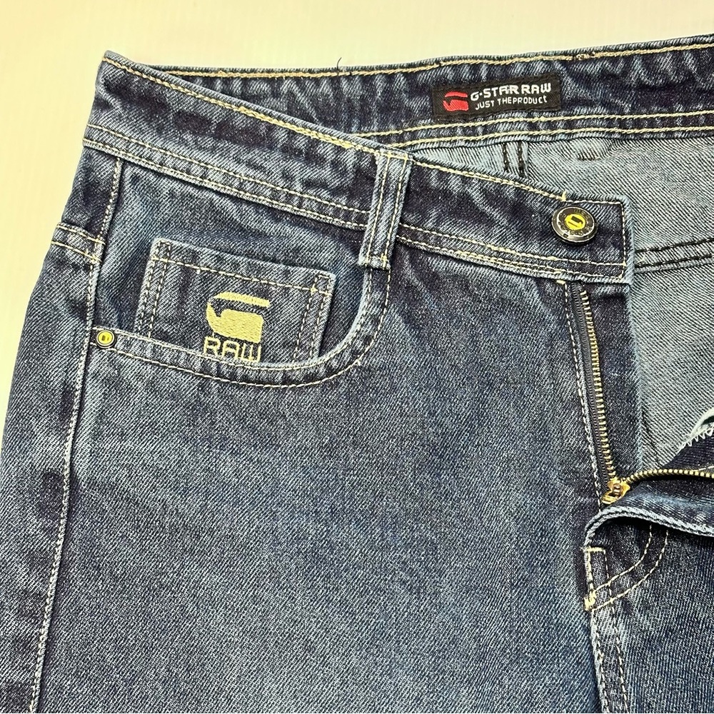 G-Star Raw Tailored Jeans Men’s 30 3301 Cargo Style Hand Finished‎ Selvedge - Picture 4 of 9